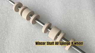 Wincor Nixdorf Shaft AU ฟองน้ำ 8 ล้อ