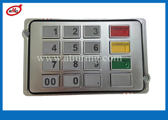 เวอร์ชั่นภาษาสเปน Hyosung ATM Parts Keypad Hyosung 8000R EPP 7130420501