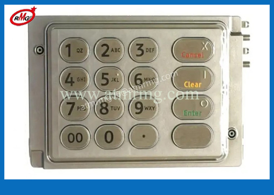 ปุ่มกดชิ้นส่วนเครื่อง ATM แป้นพิมพ์ NCR EPP 445-0744349 4450744349