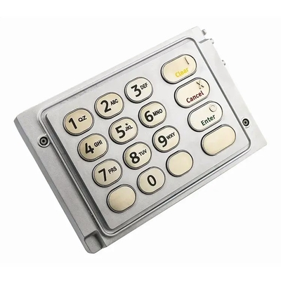 ชิ้นส่วน ATM NCR EPP ปุ่มกดแป้นพิมพ์ Pin Pad 445-0744349 4450744349