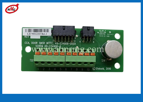 ชิ้นส่วนเครื่อง ATM Diebold 5500 CCA Door Sensor Interface 49-234908-000A 49234908000A