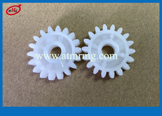 368 ECRM Recycler U2CS 18T Gear Diebold ATM Parts พลาสติกสีขาว