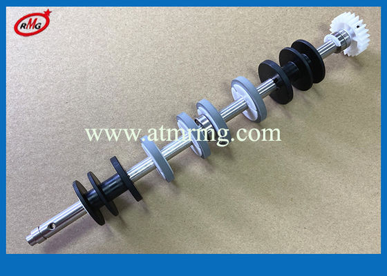 Diebold 368 U2CS Feed Roller Shaft Atm ชิ้นส่วนเครื่องจักร 49-260542-000A